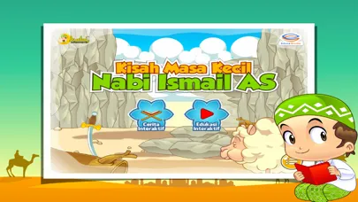 Capturas de tela do Kisah Nabi Ismail Kecil AS