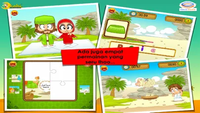 Capturas de tela do Kisah Nabi Ismail Kecil AS