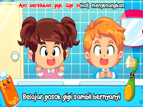Gosok Gigi - Lagu Anak Indonesia iPad Screenshots