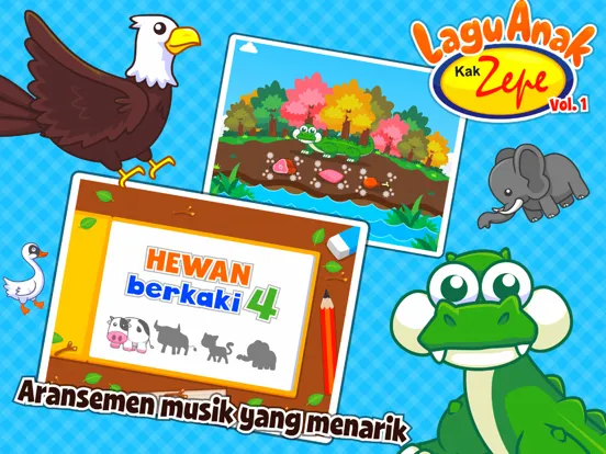 Скриншоты Lagu Anak Kak Zepe 1 iPad 