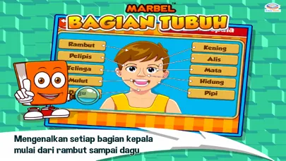 Marbel Bagian Tubuh Ekran Görüntüleri