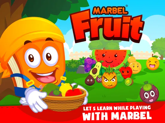 Screenshot di Marbel : Fruits for Kids iPad 