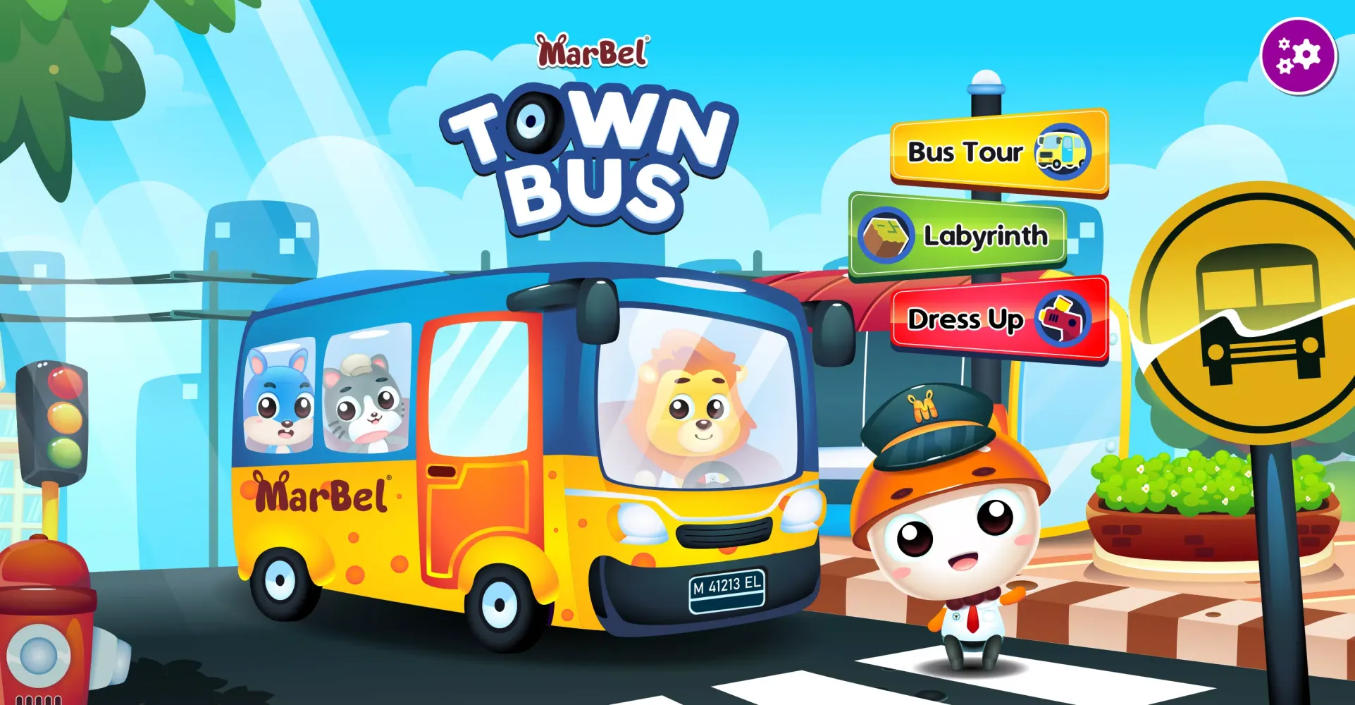 Marbel Town Bus Screenshots