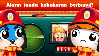 Tangkapan skrin Marbel Firetruck