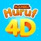 Marbel Huruf 4D