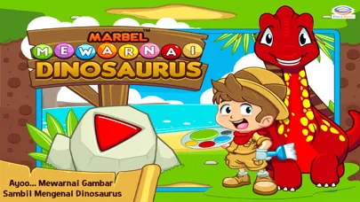 Скриншоты Marbel Mewarnai Dinosaurus