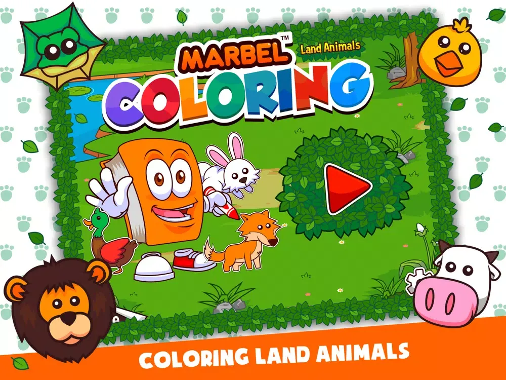 Скриншоты Coloring Land Animals (Full) iPad 