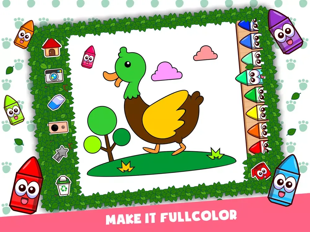 Скриншоты Coloring Land Animals (Full) iPad 