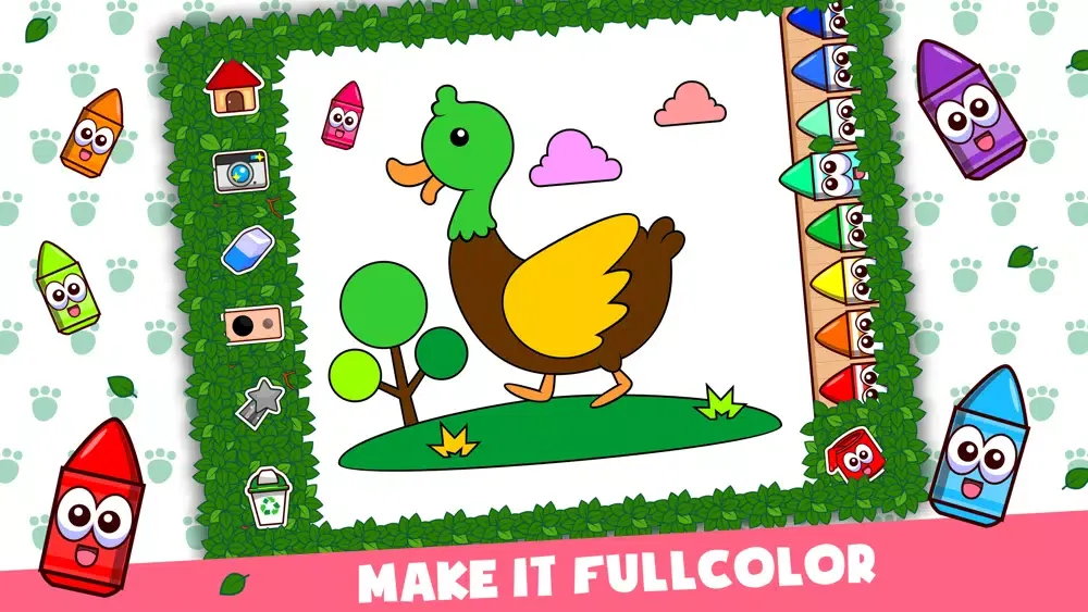 Скриншоты Coloring Land Animals (Full)