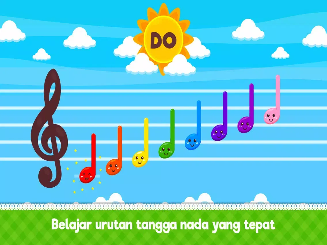 Tangkapan skrin Marbel Musik Full - Seri Belajar & Game Edukasi iPad 