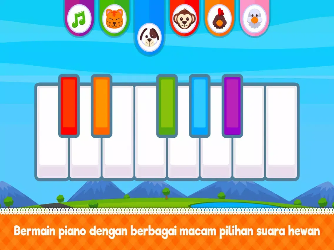 Tangkapan skrin Marbel Musik Full - Seri Belajar & Game Edukasi iPad 