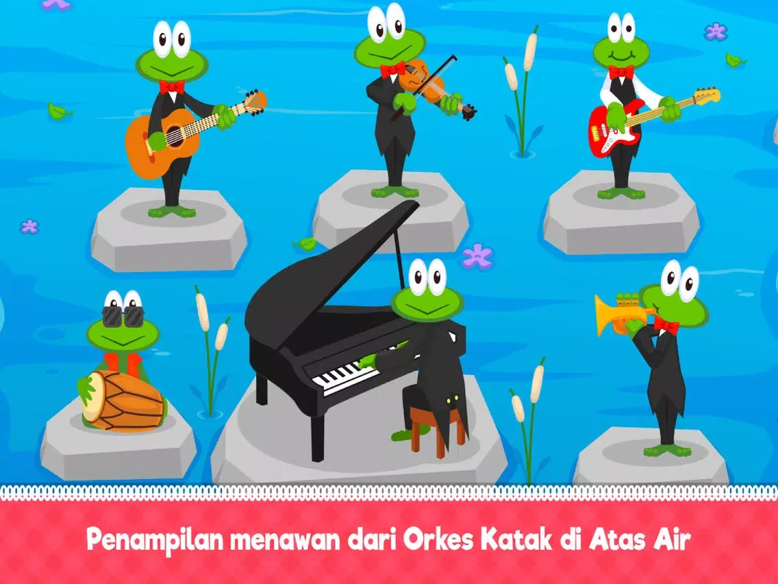 Tangkapan skrin Marbel Musik Full - Seri Belajar & Game Edukasi iPad 