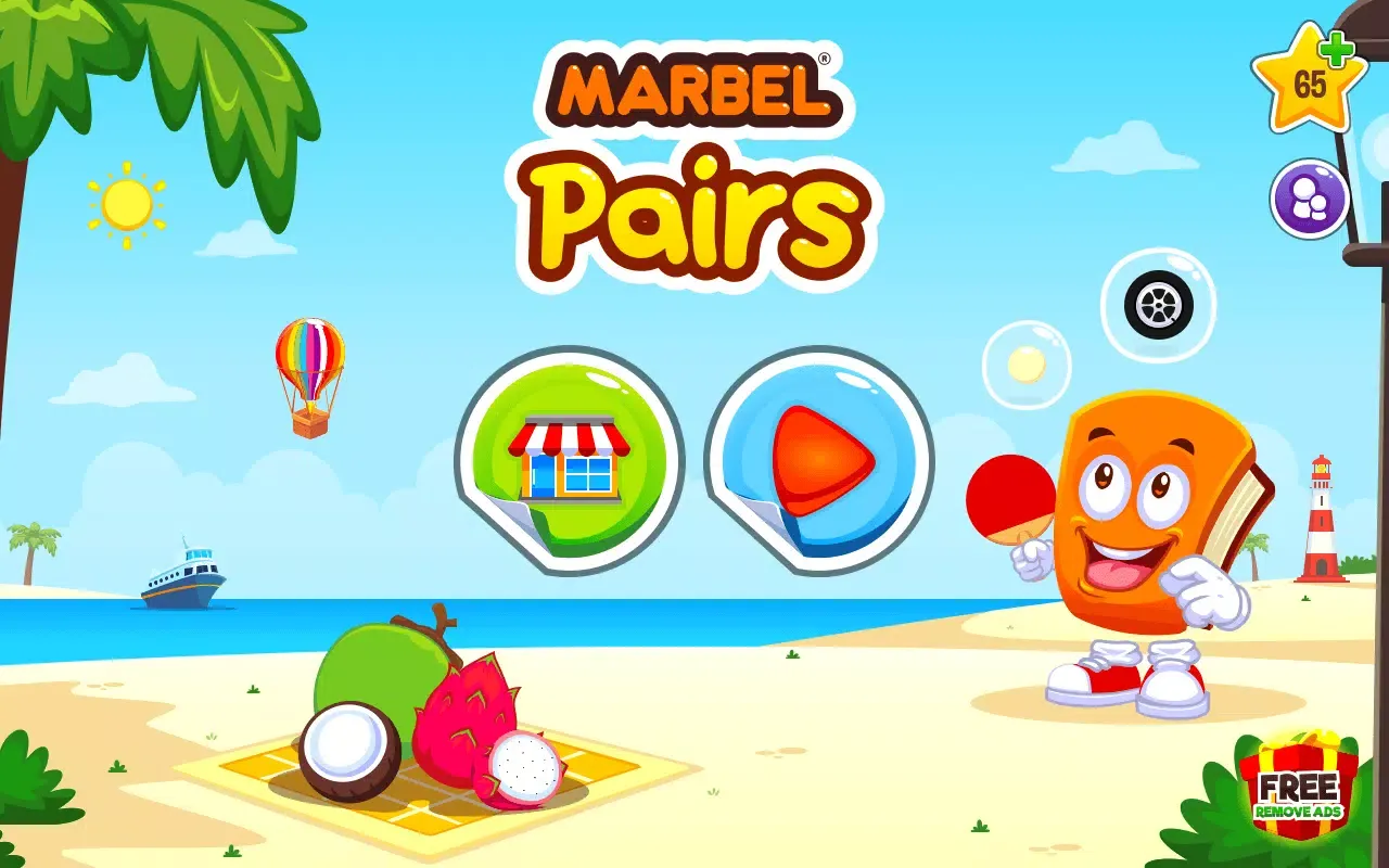Marbel Pairs Screenshots