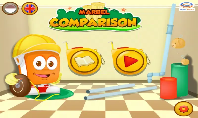 ภาพหน้าจอของ Marbel Comparison or Antonims