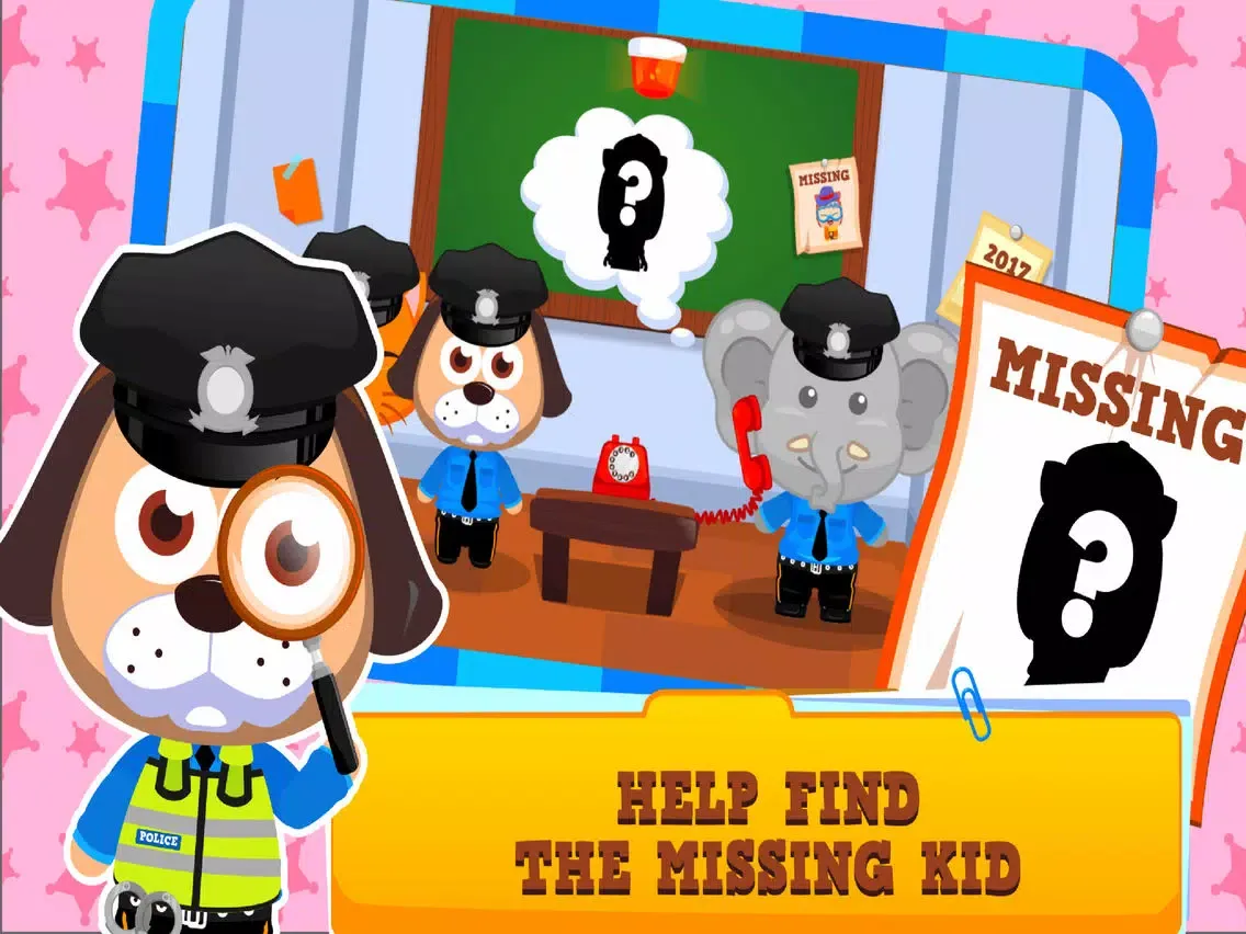 ภาพหน้าจอของ Marbel Police Station iPad 