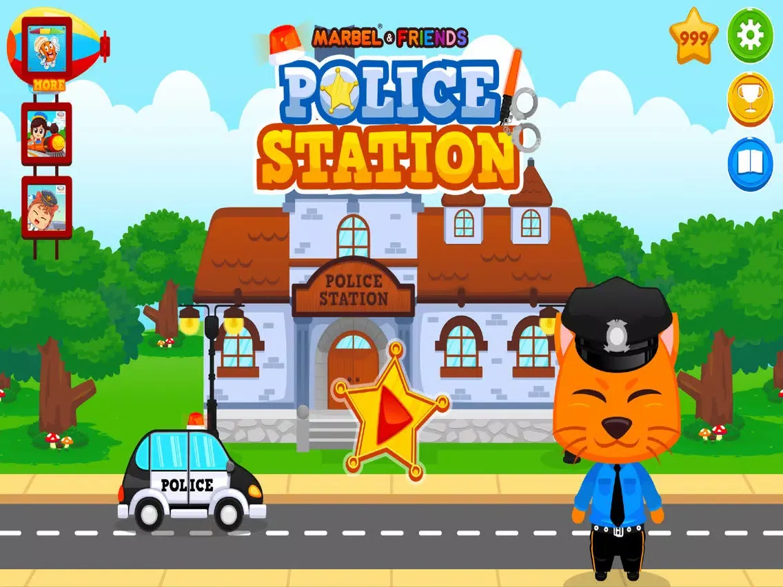ภาพหน้าจอของ Marbel Police Station iPad 