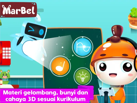 Screenshot di Marbel Sains : Gelombang iPad