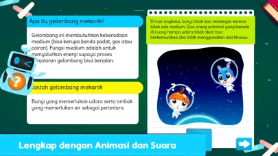 Screenshot di Marbel Sains : Gelombang