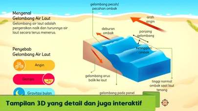Screenshot di Marbel Sains : Gelombang