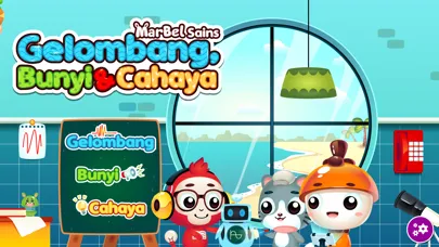 Screenshot di Marbel Sains : Gelombang