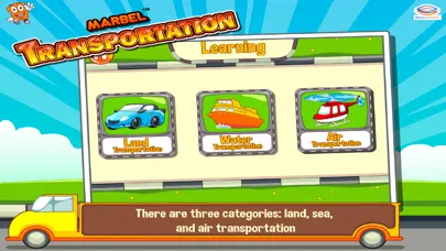 Marbel Transportation Free Edu Games Screenshots