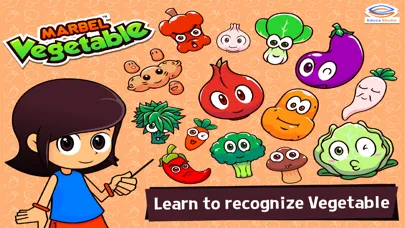Marbel Vegetable Fun Preschool Games应用截图