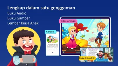 Riri Cerita Anak Interaktif Ekran Görüntüleri