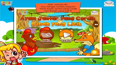 Ayam Jantan dan Rubah Licik - Cerita Anak Interaktif 스크린샷