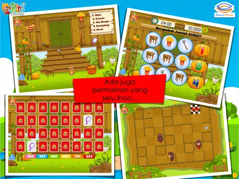 Cerita Anak: Batu Menangis iPad  Ekran Görüntüleri