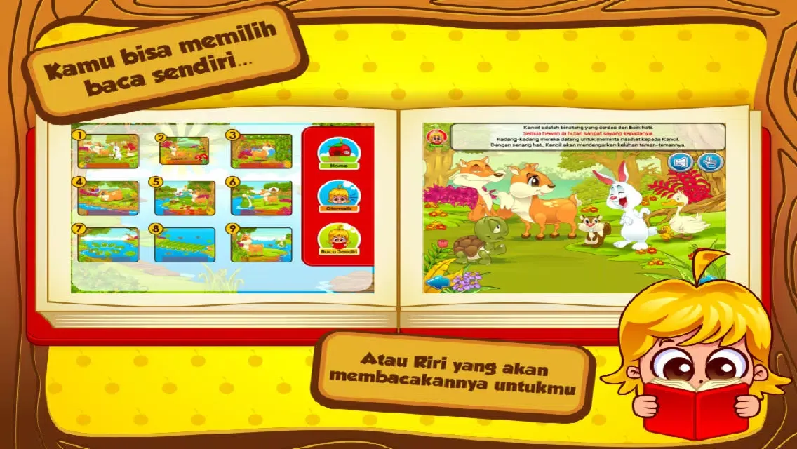 Скриншоты Cerita Anak: Kancil dan Buaya