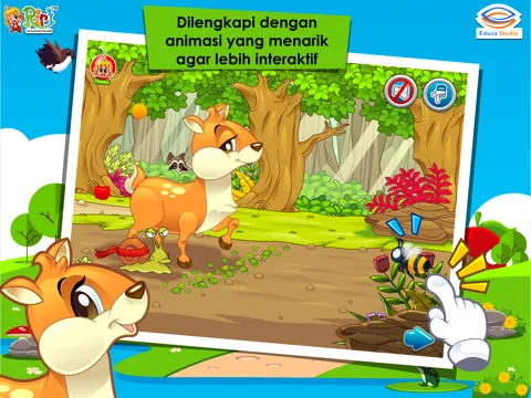 Kancil dan Siput Adu Pintar - Buku Cerita Anak Interaktif iPad Screenshots