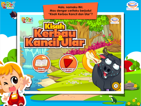 Kisah Kancil, Kerbau dan Ular iPad  Ekran Görüntüleri