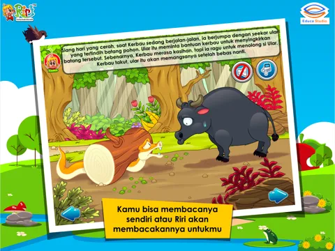 Kisah Kancil, Kerbau dan Ular iPad  スクリーンショット