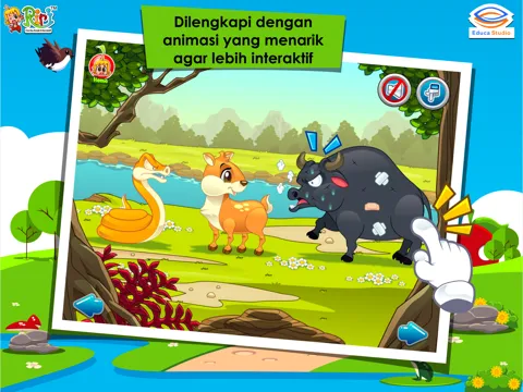 Kisah Kancil, Kerbau dan Ular iPad  スクリーンショット