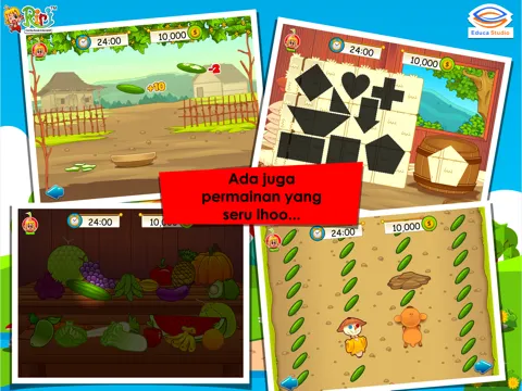 صور Kisah Kancil Mencuri Mentimun - Cerita Anak Interaktif iPad 