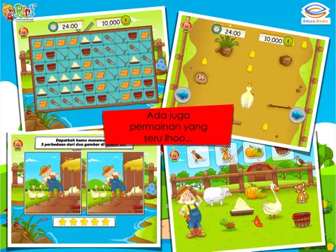Cerita Anak: Kisah Persahabatan Angsa iPad  Ekran Görüntüleri