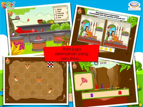 Legenda Kawah Si Kidang - Cerita Anak Interaktif iPad  스크린샷