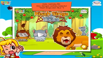 Singa dan Tikus - Cerita Anak Interaktif Screenshots