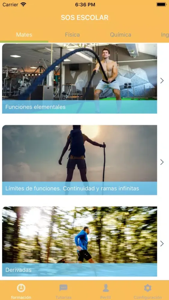 SOS Escolar Screenshots