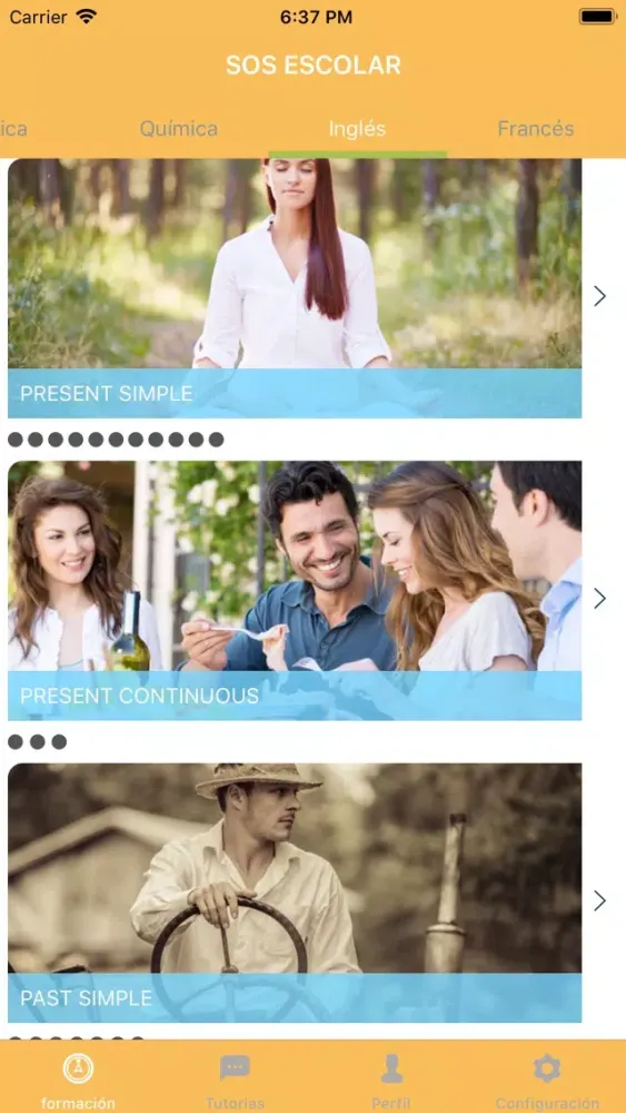 SOS Escolar Screenshots