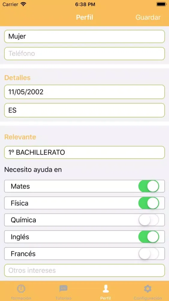 SOS Escolar Screenshots