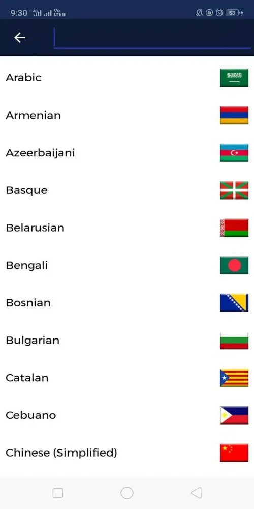 Zrzuty ekranu All Language Translator