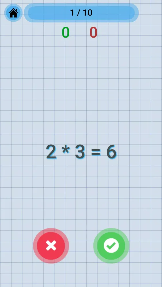 Multiplication Table Math Game Screenshots