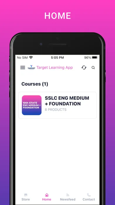 Capturas de pantalla de Target Learning App