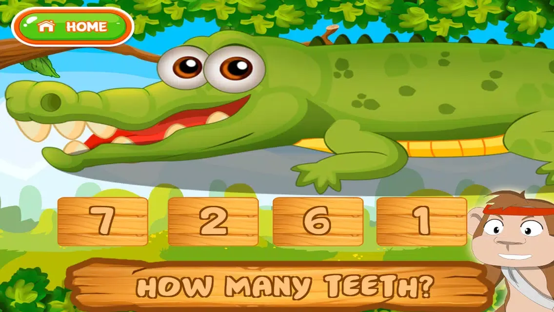 Capturas de pantalla de Preschool Crazy Zoo -Fun Educational Animal Games for Children - Teaches how to Count Numbers, Match Colors, Sort items - Great for Kindergarten Kids & Toddlers by Geared Kids