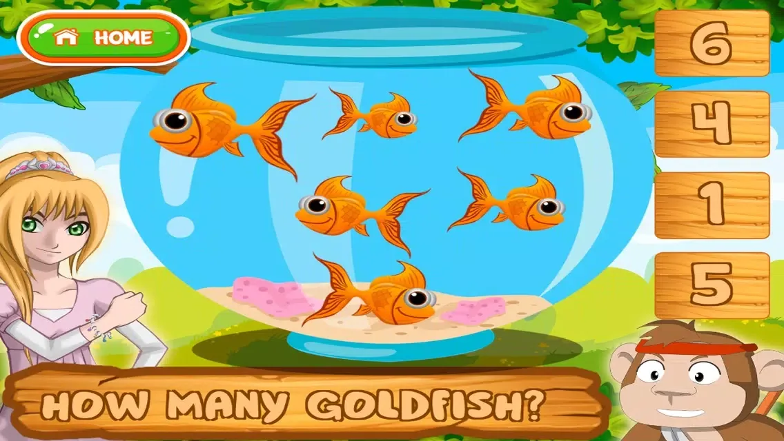 Capturas de pantalla de Preschool Crazy Zoo -Fun Educational Animal Games for Children - Teaches how to Count Numbers, Match Colors, Sort items - Great for Kindergarten Kids & Toddlers by Geared Kids