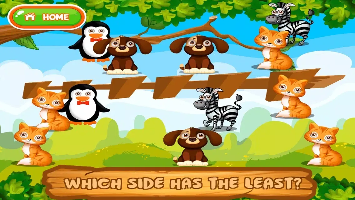 Capturas de pantalla de Preschool Crazy Zoo -Fun Educational Animal Games for Children - Teaches how to Count Numbers, Match Colors, Sort items - Great for Kindergarten Kids & Toddlers by Geared Kids