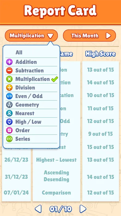 Math Games - Brain Trainer Screenshots