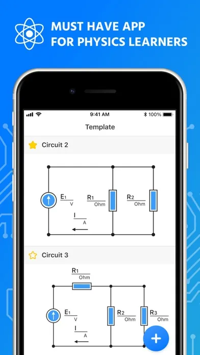 Tangkapan layar Circuit Builder Calc: Solver