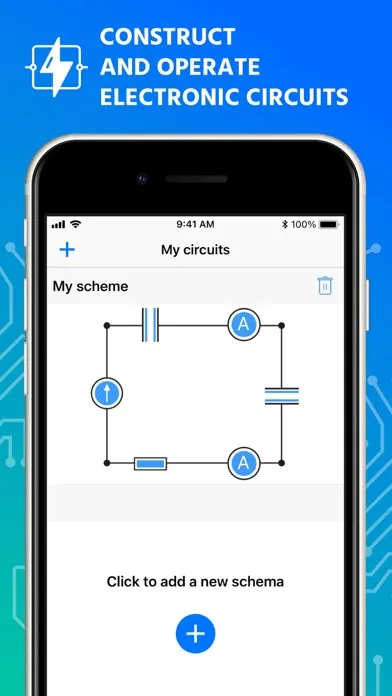 Tangkapan layar Circuit Builder Calc: Solver